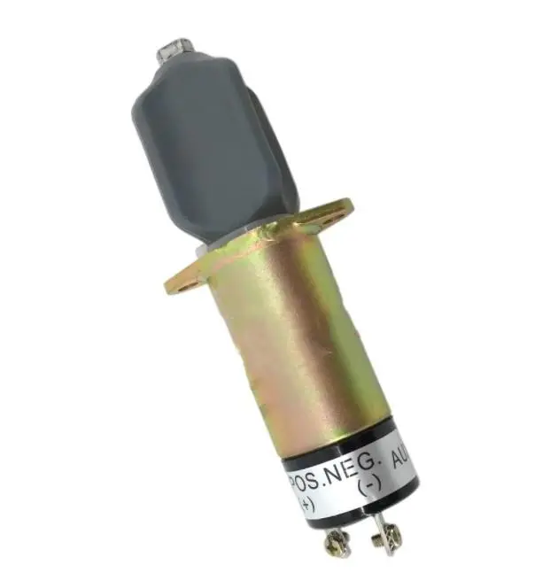 129470-67320 1502-12A7u1b 12V Fuel Shut Off Solenoid For Woodward Yanmar Engine 1