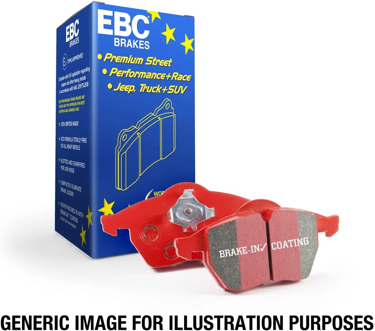 Ebc Brakes 2017-2021 Honda Civic Type-R Fk8 Redstuff Brembo Front Brake Pads 1
