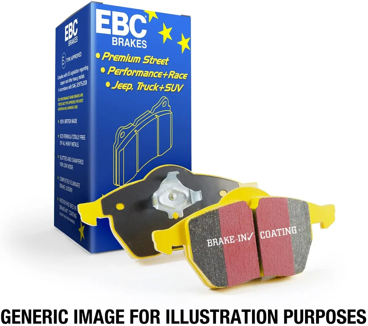Ebc Brakes 2017-2021 Honda Civic Type-R Fk8 Yellowstuff Brembo Front Brake Pads 1