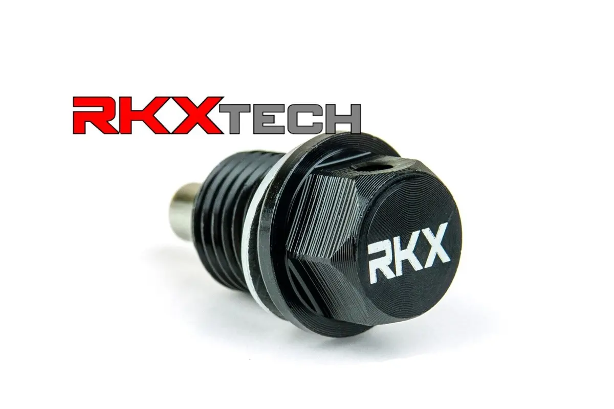 Rkx Magnetic Oil Pan Drain Plug M14x1.5 Universal For Auto Engines Boats Atv Pwc 1