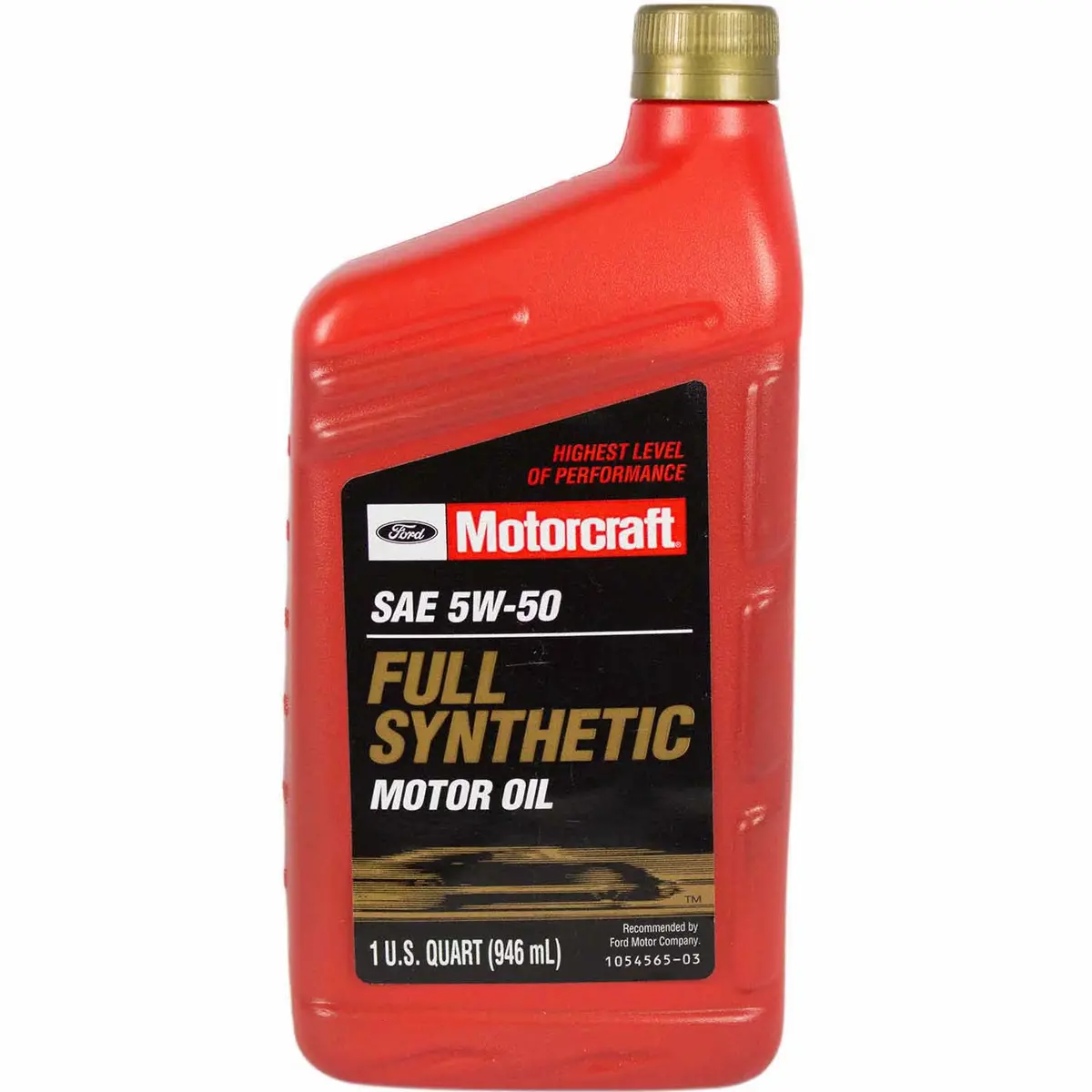 Motorcraft 5W-50 Full Synthetic Mot5w50 Qt 1