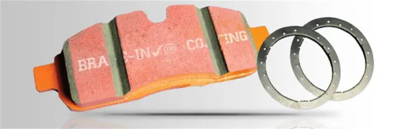Ebc Extra Duty Front Brake Pads For 2015+ Ford Expedition 3.5L Twin-Turbo 2Wd Models 1