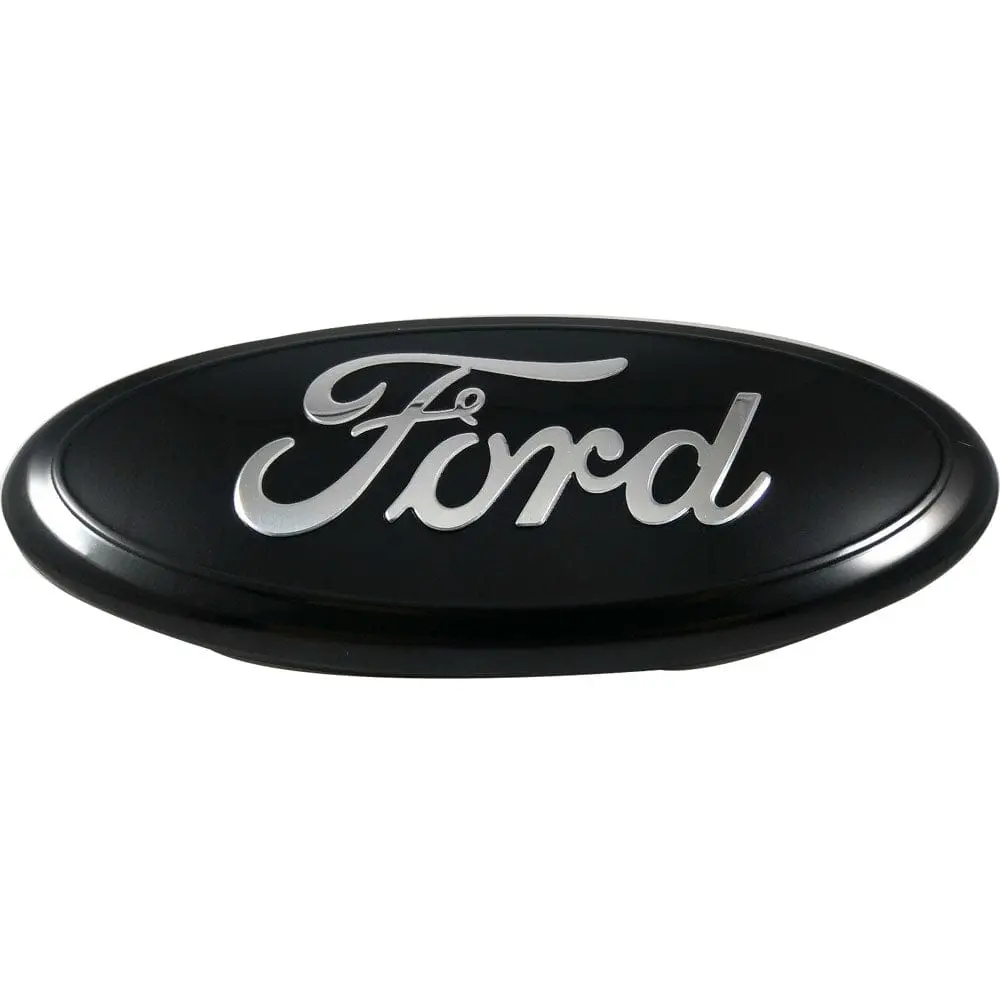 Ford Emblem 9'' Oval Black 9L5z-9942528-A 1