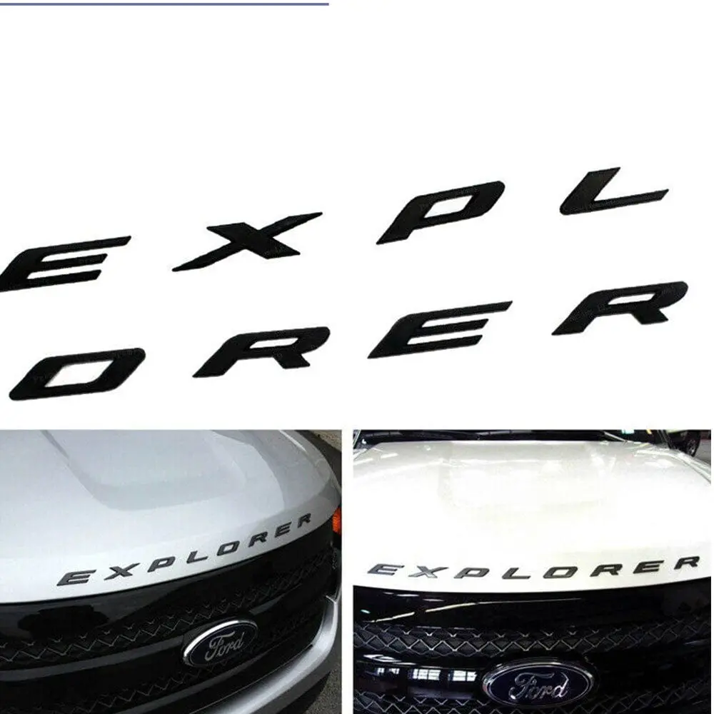 Ford Explore Emblem Front Hood Letters Db5z-5842528-A 1