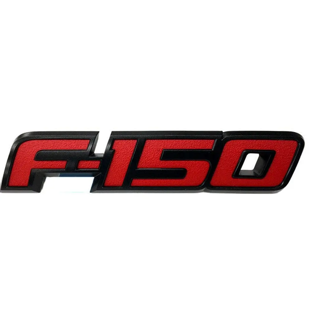Ford F-150 Emblem Rear Tailgate Black Red Cl3z-9942528-A 1