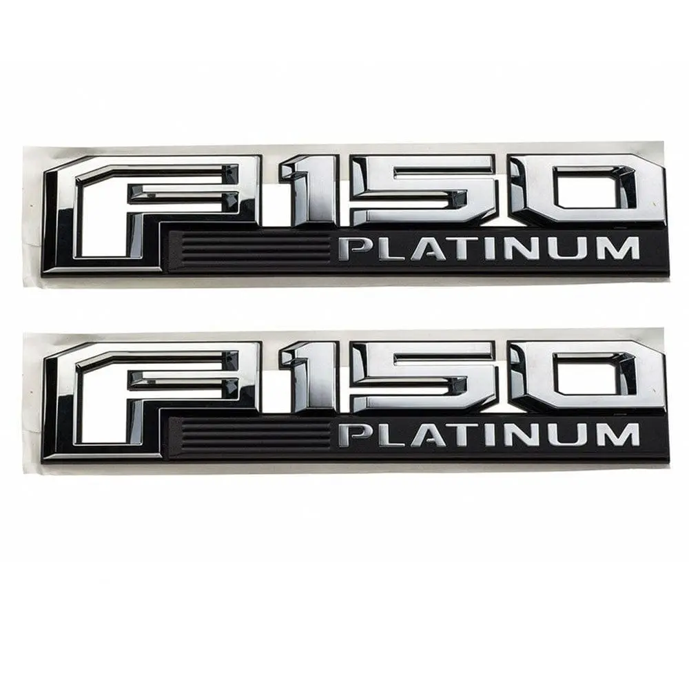 Ford F-150 Platinum Fender Emblem Fl3z-16720-G, Fl3z-16720-H 1