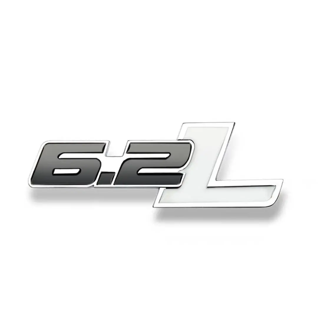 Ford F-150 Raptor 6.2L Rear Emblem - Black & White Badge Decal (2010-2014) 1