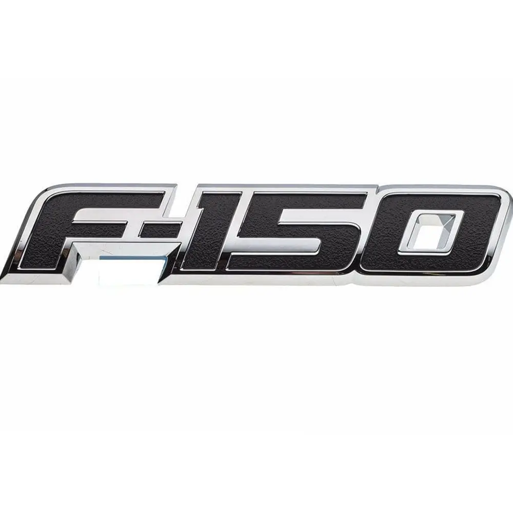 Ford F150 Rear Tailgate Emblem Bl3z9942528a - Chrome Black 1