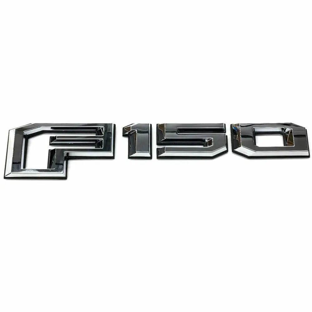 Ford F150 Rear Tailgate Emblem - Gl3z-9942528-A Silver Badge 1
