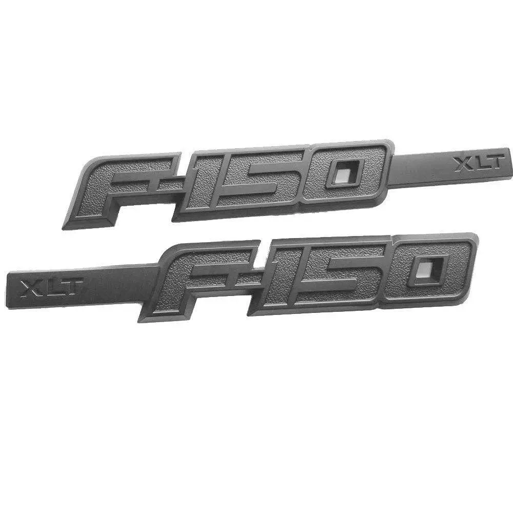 Ford F150 Xlt Fender Emblem Black 9L3z-16720-Cb, 9L3z-16720-C 1