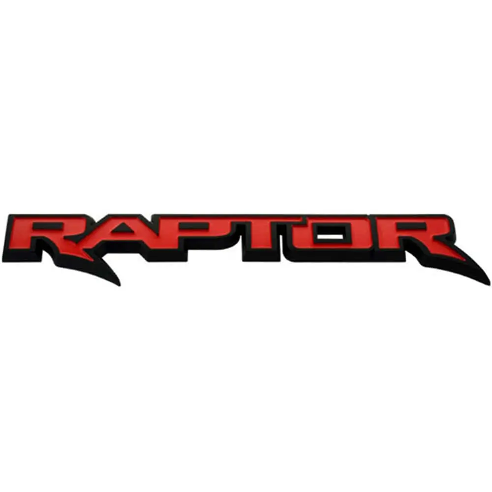 Ford Ranger Raptor Emblem Red Blackjb3z9942528aa 1