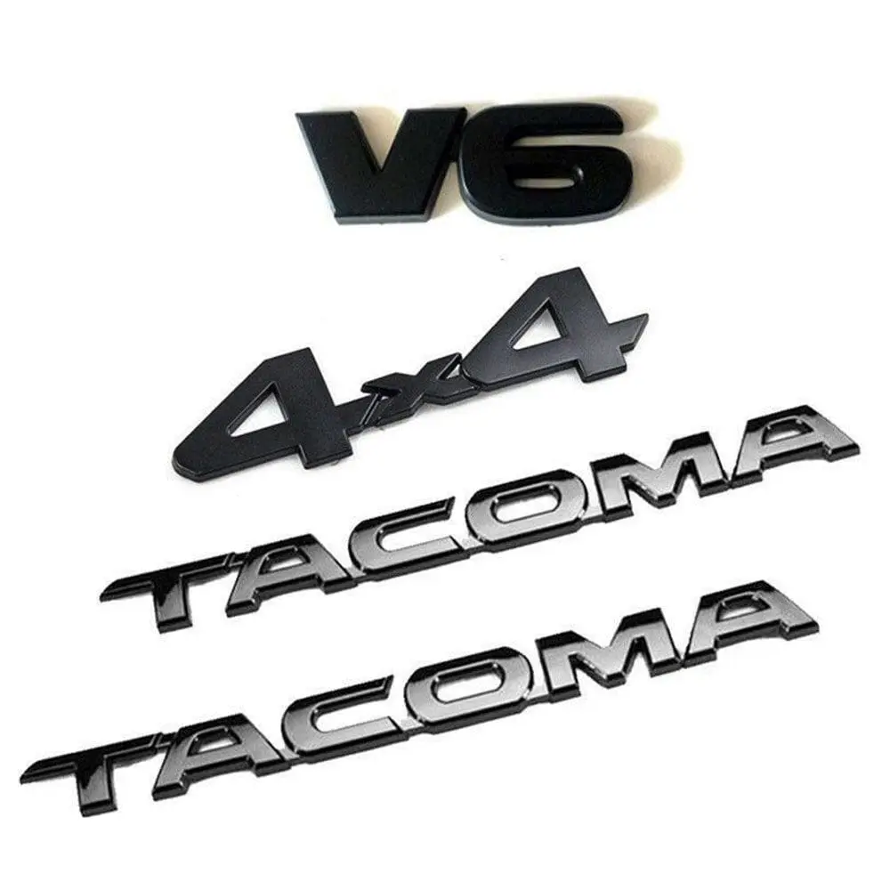 Toyota Tacoma Emblem Kit - Tacoma V6 4X4 Emblem 1