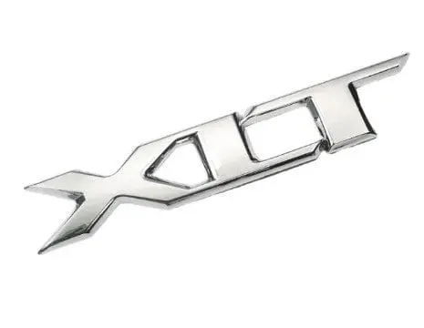 Xlt Ford F150 Raptor Rear Emblem Silver 1