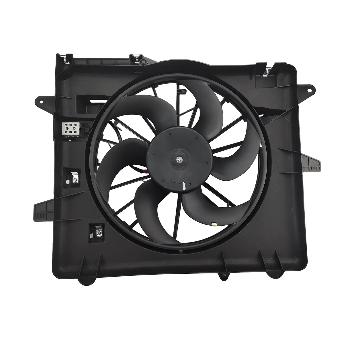 Engine Cooling Fan Radiator Fan Assembly W/ Resistor Fit For Ford Mustang 05-14 1