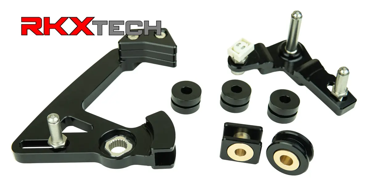 Rkx Bolt Action Solid Short Shifter Kit For Vw Golf Gti R Bushings Cable End Mk7 1