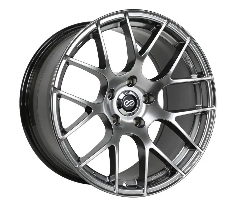Enkei Raijin 18X8 Hyper Silver Alloy Wheel – 5X114.3, 40Mm Offset, 72.6Mm Bore 1