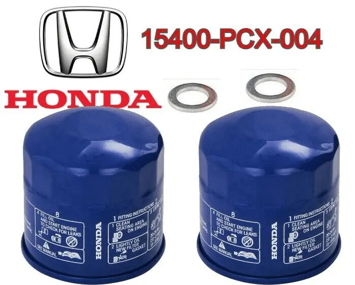 Honda Oil Filter 15400-Pcx-306 2Pcs 1