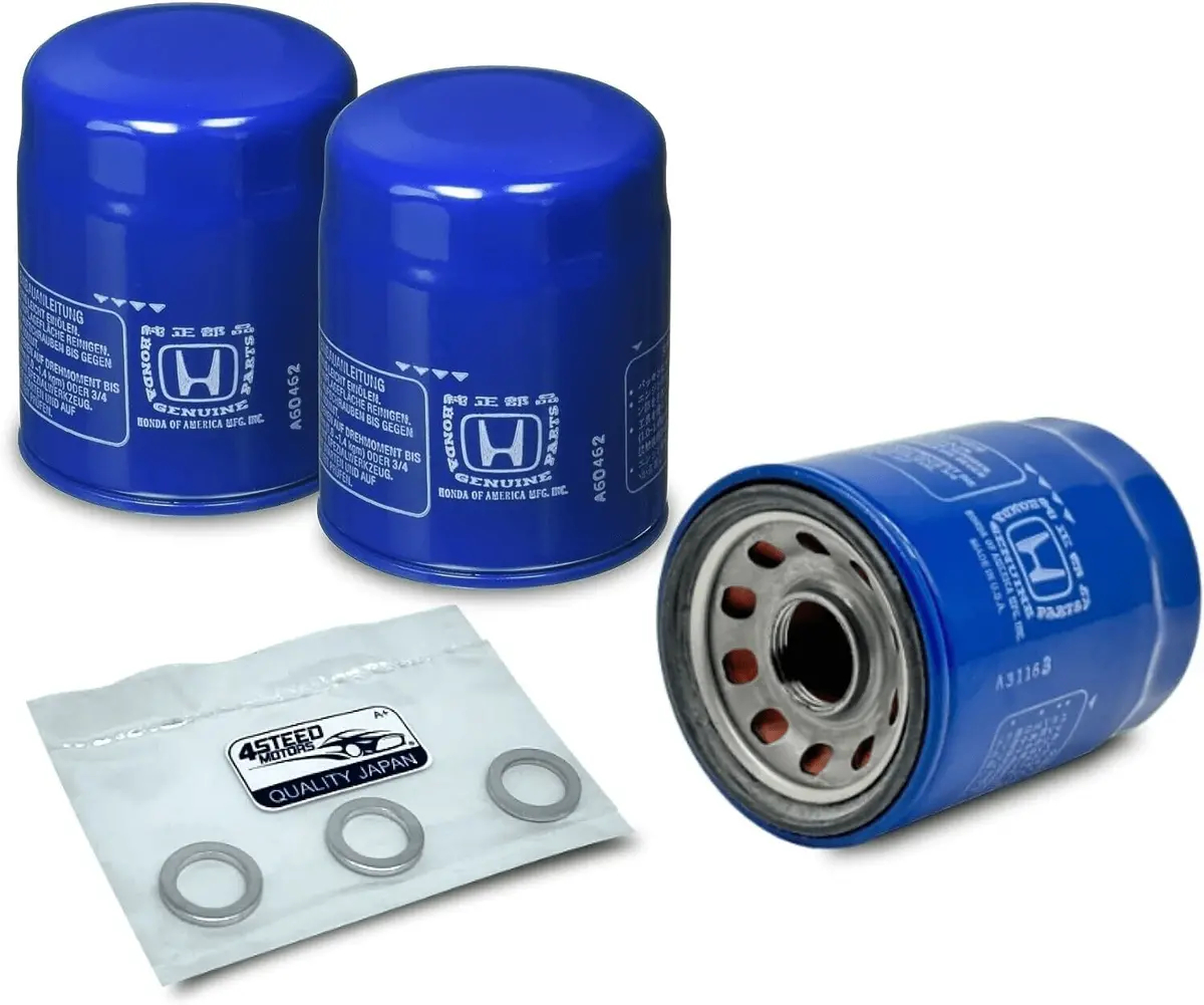 Honda Oil Filter 15400-Plm-A02 - Genuine Oem Engine Filter For Civic Accord 1
