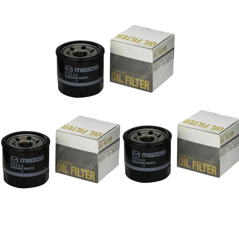 Mazda Oil Filter 1Wpe-14-302, 3Pcs 1