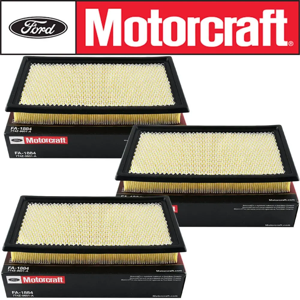 Motorcraft Engine Air Filter Fa1884, 3Pcs 1