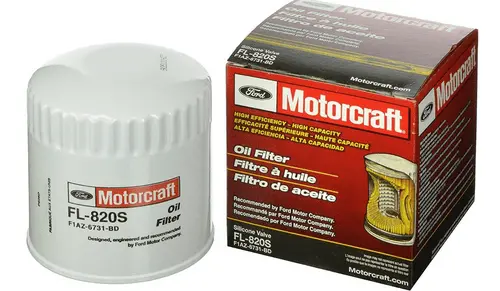 Motorcraft Fl-820S Oil Filter - Ford Oem Engine Filtration (Fits Multiple Models) 1