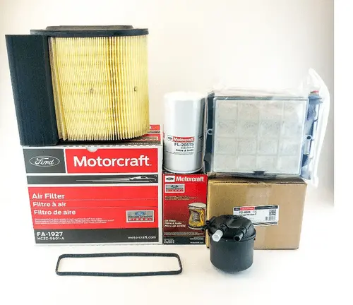 Motorcraft - Ford Oil Air Fuel Filter Kit Fl2051s Fd4625 Fa1927 1
