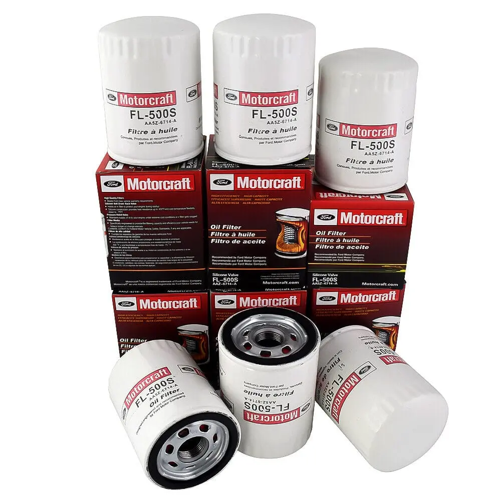 Motorcraft Oil Filter Fl-500S, 6Pcs 1