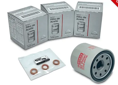 Nissan Oil Filter 15208-65F00 3Pcs 1