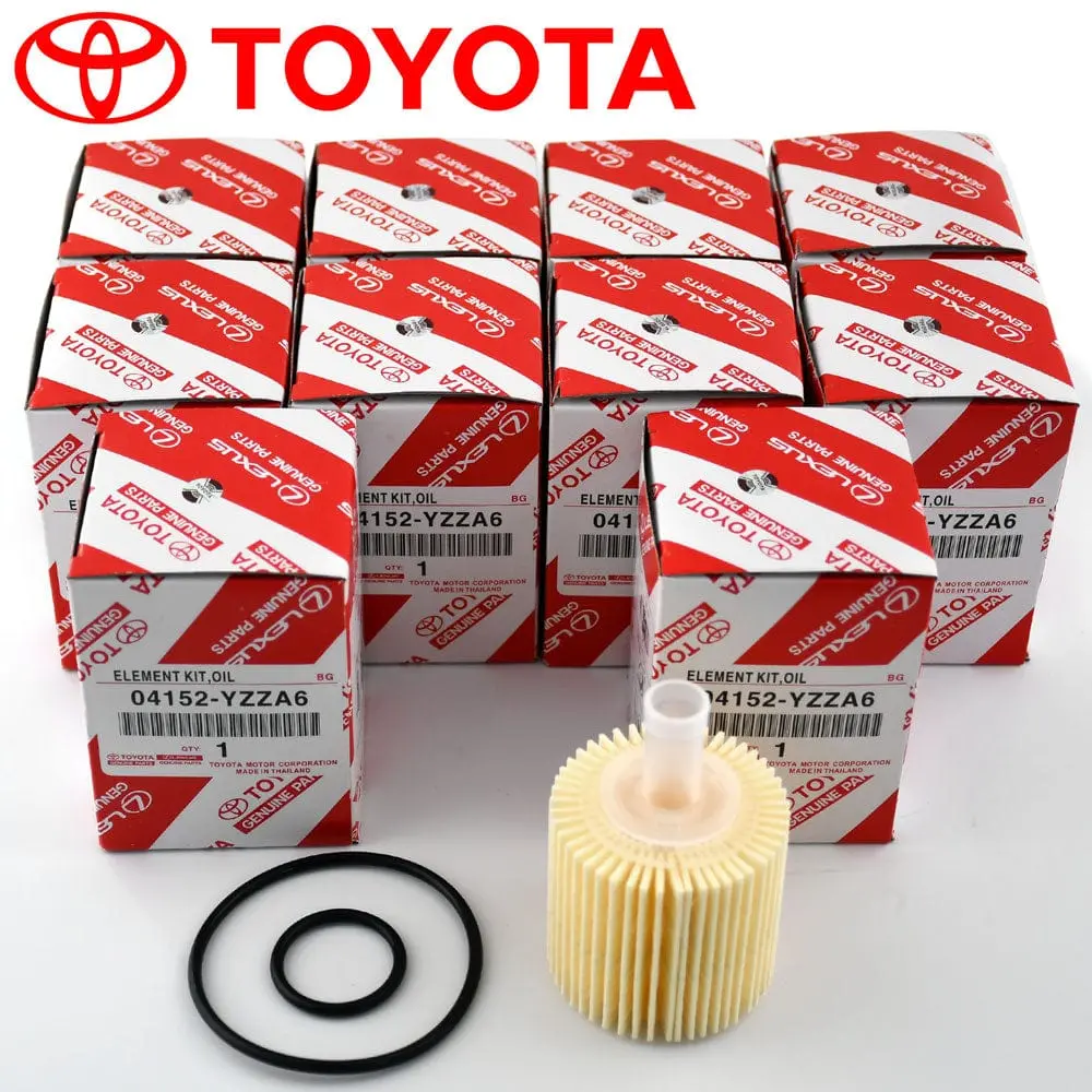 Toyota Oil Filter 04152-Yzza6, 04152-37010 10Pcs 1