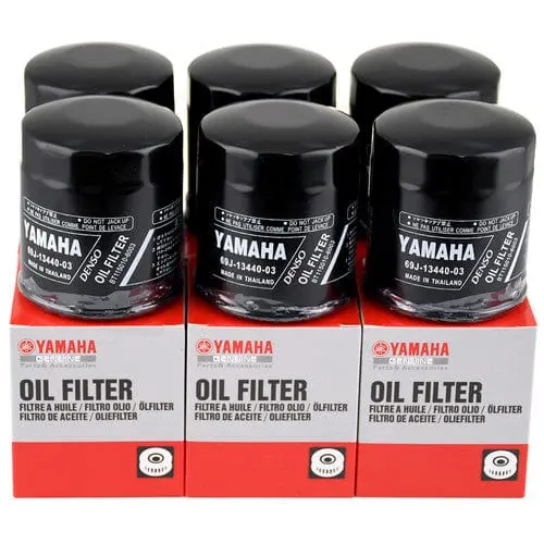 Yamaha Oil Filter 69J-13440-03-00, 69J-13440-01-00, 6Pcs 1