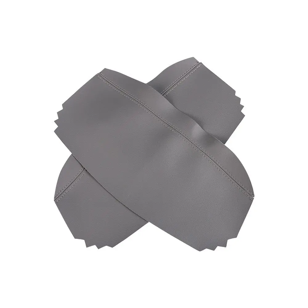 Fit For Acura Rl 2005-10 Synthetic Leather Console Lid Armrest Cover Taupe Gray 1