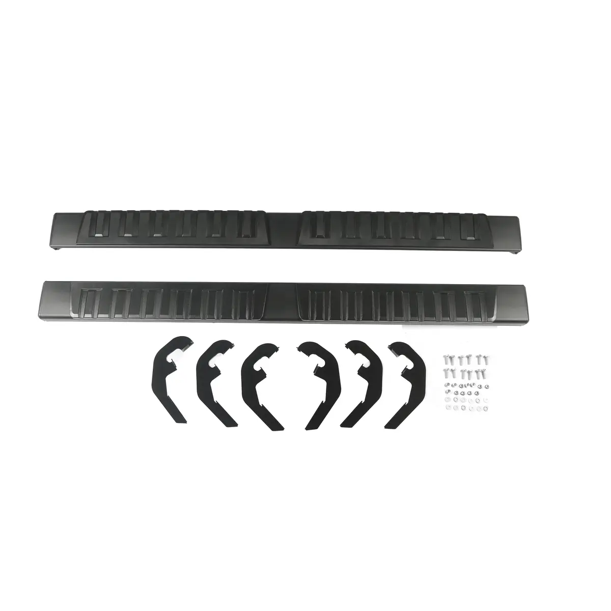 Fit For Chevy Silverado 1500 2019-24 Double Cab 6" Running Boards Side Step Bars 1