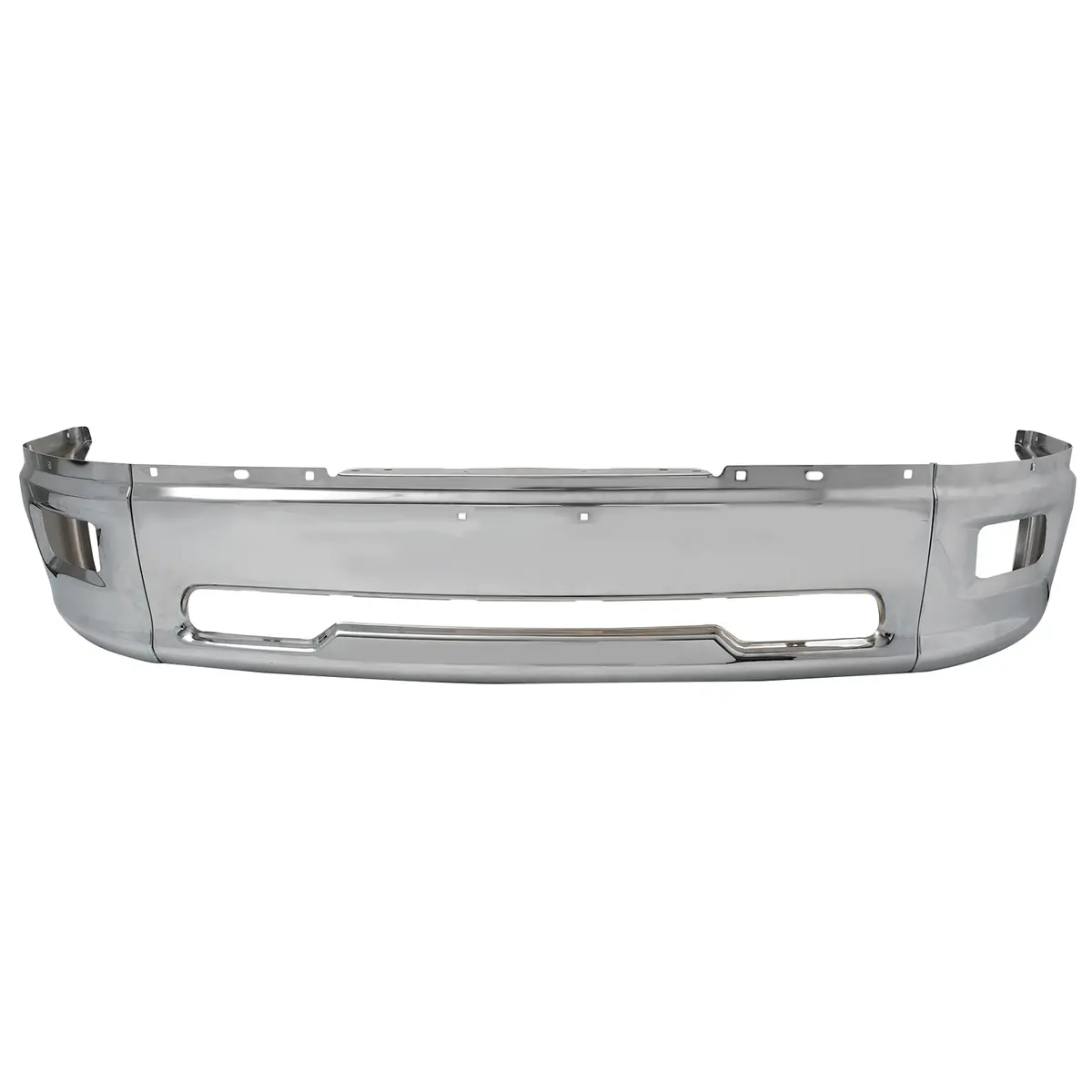 Fit For Dodge Ram 1500 2009 2010 2011 2012 Front Bumper Face Bar W/ Fog Chrome 1