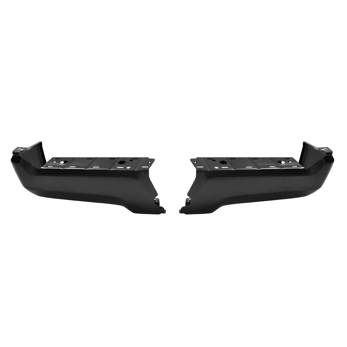 Fit For Ford F-250 F-350 Super Duty 2017-2022 Black Rear Bumper Face Bar Set 1