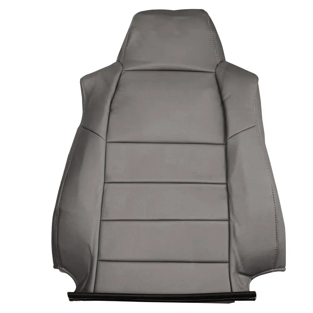 Fit For Ford F250 03-07 Synthetic Leather Driver Back Cover Medium Flint Gray 1