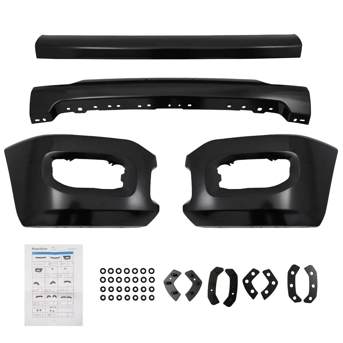 Fit For Ram 2500/3500 2019-2024 19-23 New Primered Steel Front Bumper Face Bar 2