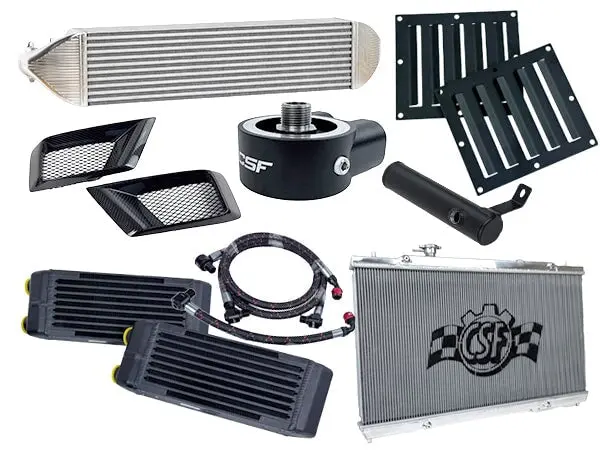 Fl5 Track Package: Featuring Prl Tube And Fin Intercooler, Csf Radiator, And Csf Oil Cooler Kit 1