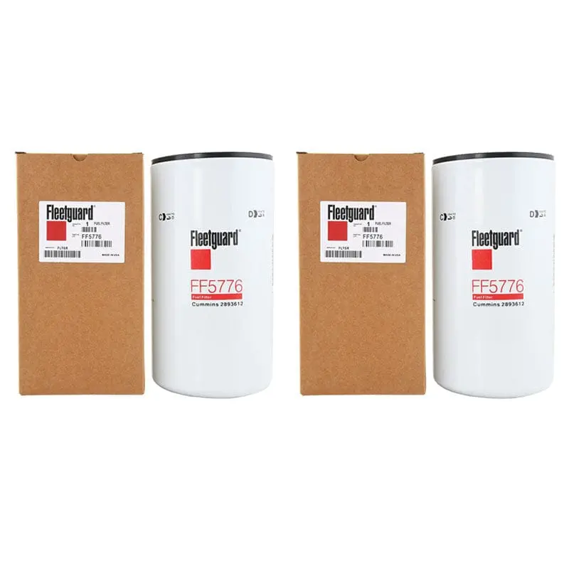 Fleetguard Ff5776 Fuel Filter Pair For Cummins Isx 2893612 1