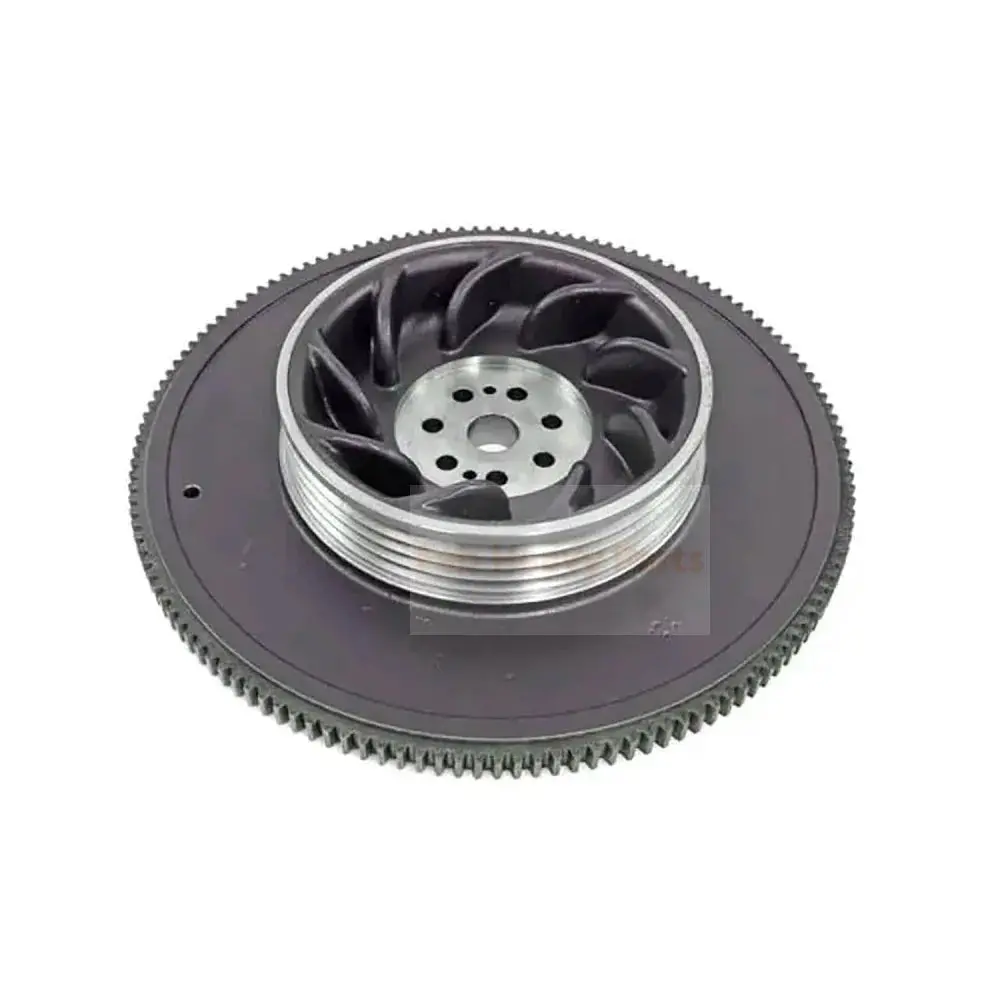 Flywheel 7100859 Fits For Kubota Engine V3300 Aftermarket Replacement For Bobcat Loader S250 S300 T300 S220 Telehandler T2250 V417 Replacement 1