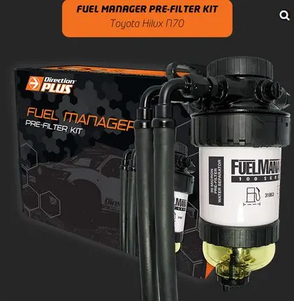 Fuel Manager Pre-Filter Kit Toyota Hilux N70 1