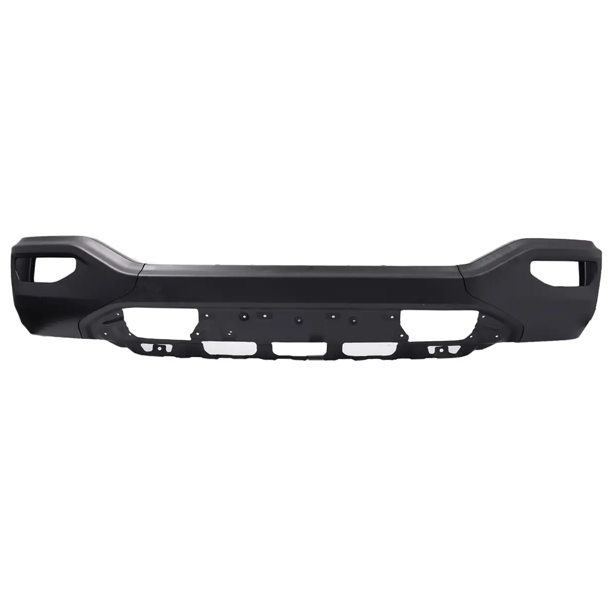 Front Bumper Black With Fog Light Holes Fit For Gmc Sierra 1500  2016- 2017 2018 1