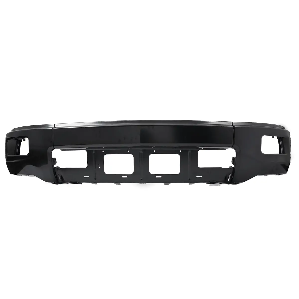 Front Bumper Cover Face Bar Steel W/ Fog Hole Fit For Chevy Silverado 1500 14-15 1