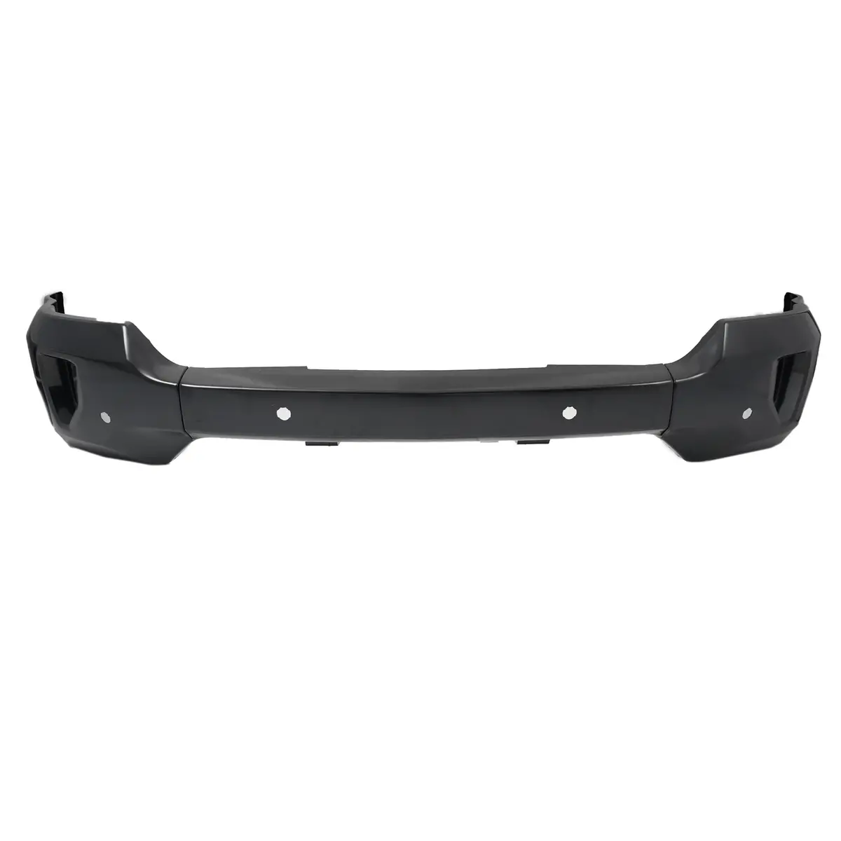Front Bumper Face Bar Black W/ Sensor Hole Fit For Chevy Silverado 1500 16-18 1