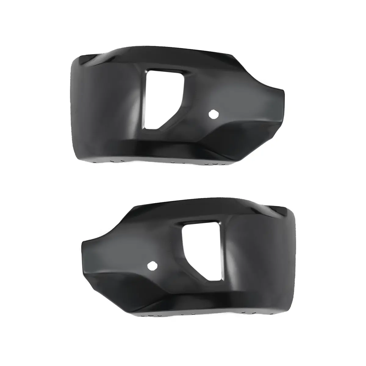 Front Bumper Face Bar Black W/ Sensor Hole Fit For Chevy Silverado 1500 16-18 2