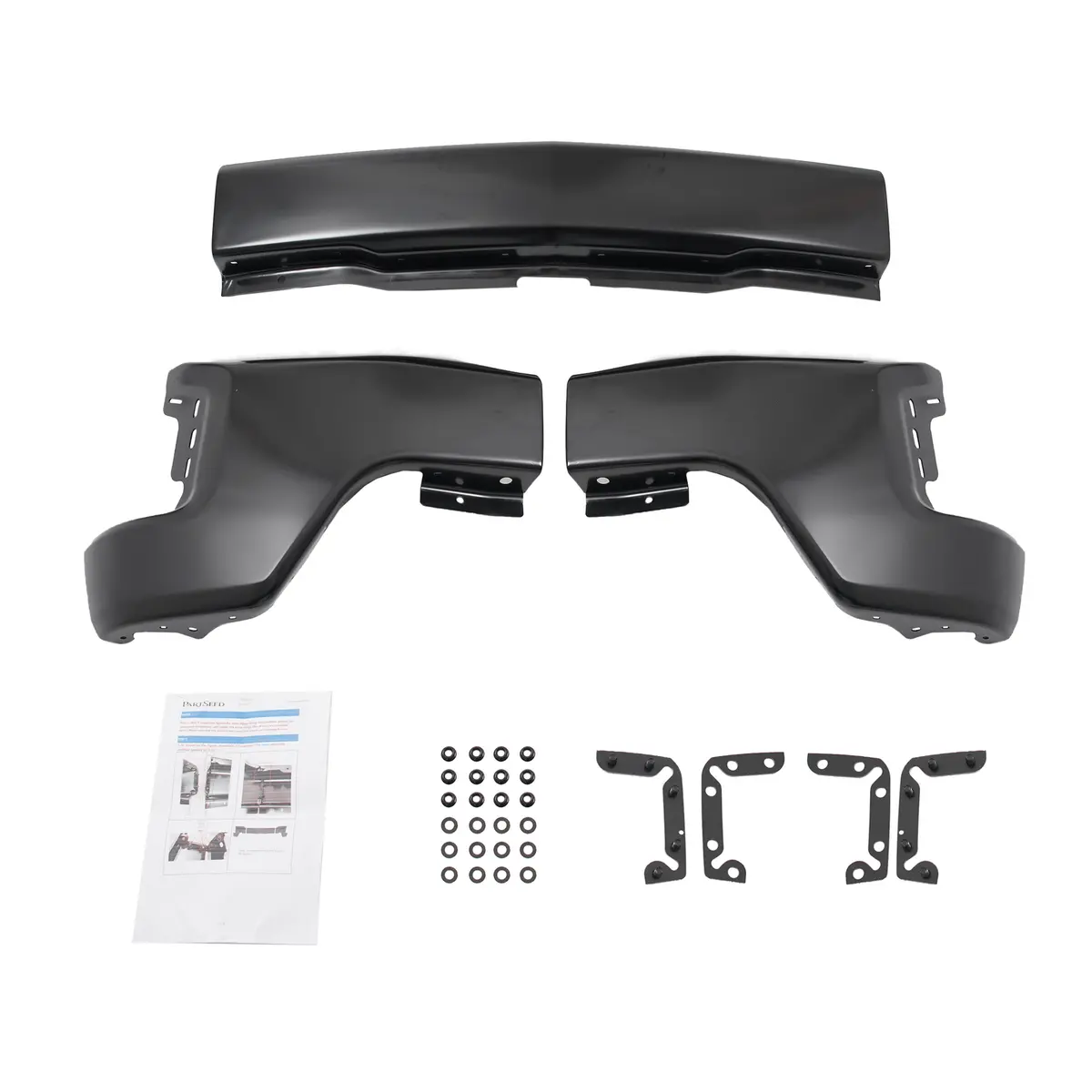 Front Bumper Face Bar Fit For Chevy Silverado 1500 2019-2022 Primered 1