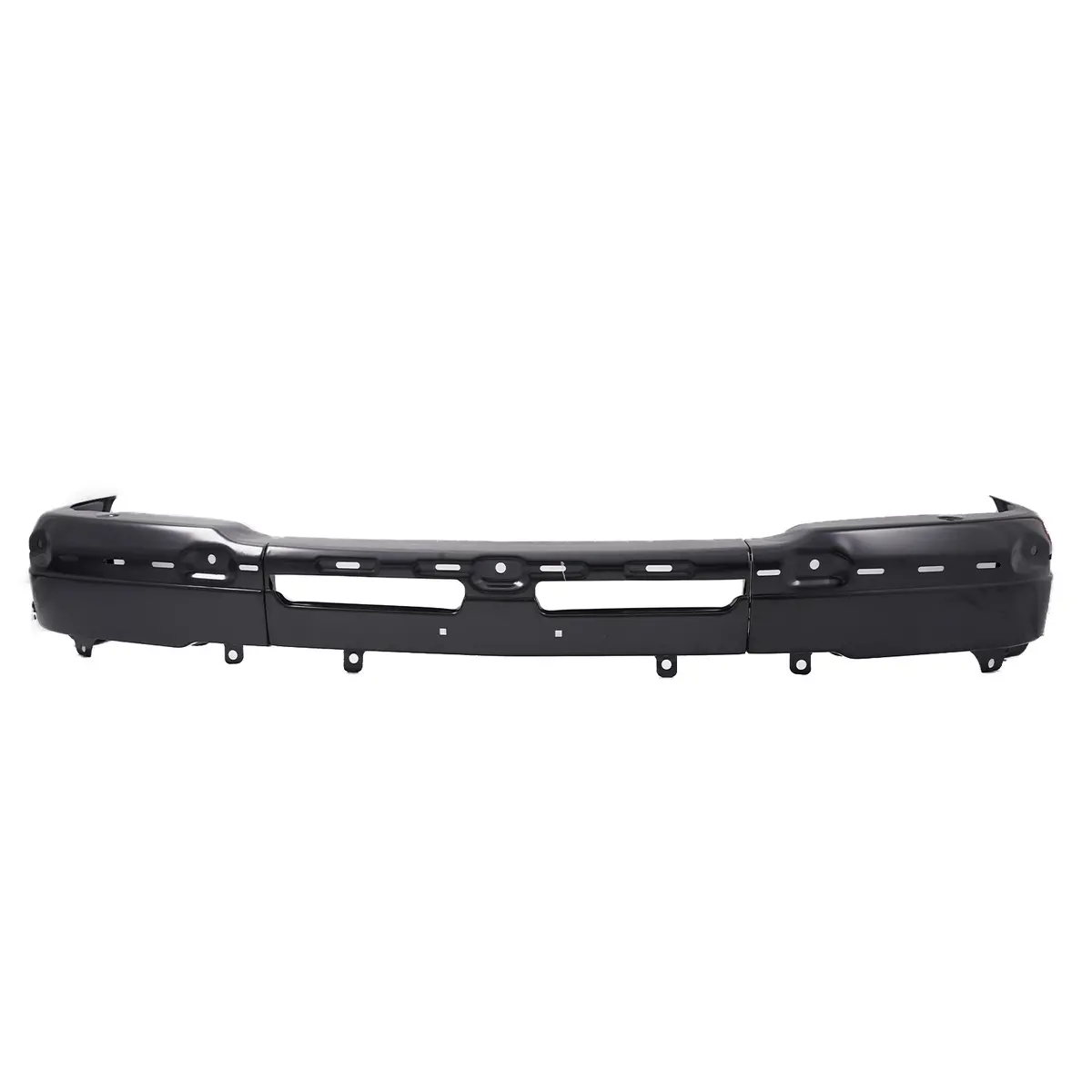 Front Bumper Fit For Chevrolet Silverado 1500 2003-2006 2007 Black Steel 1