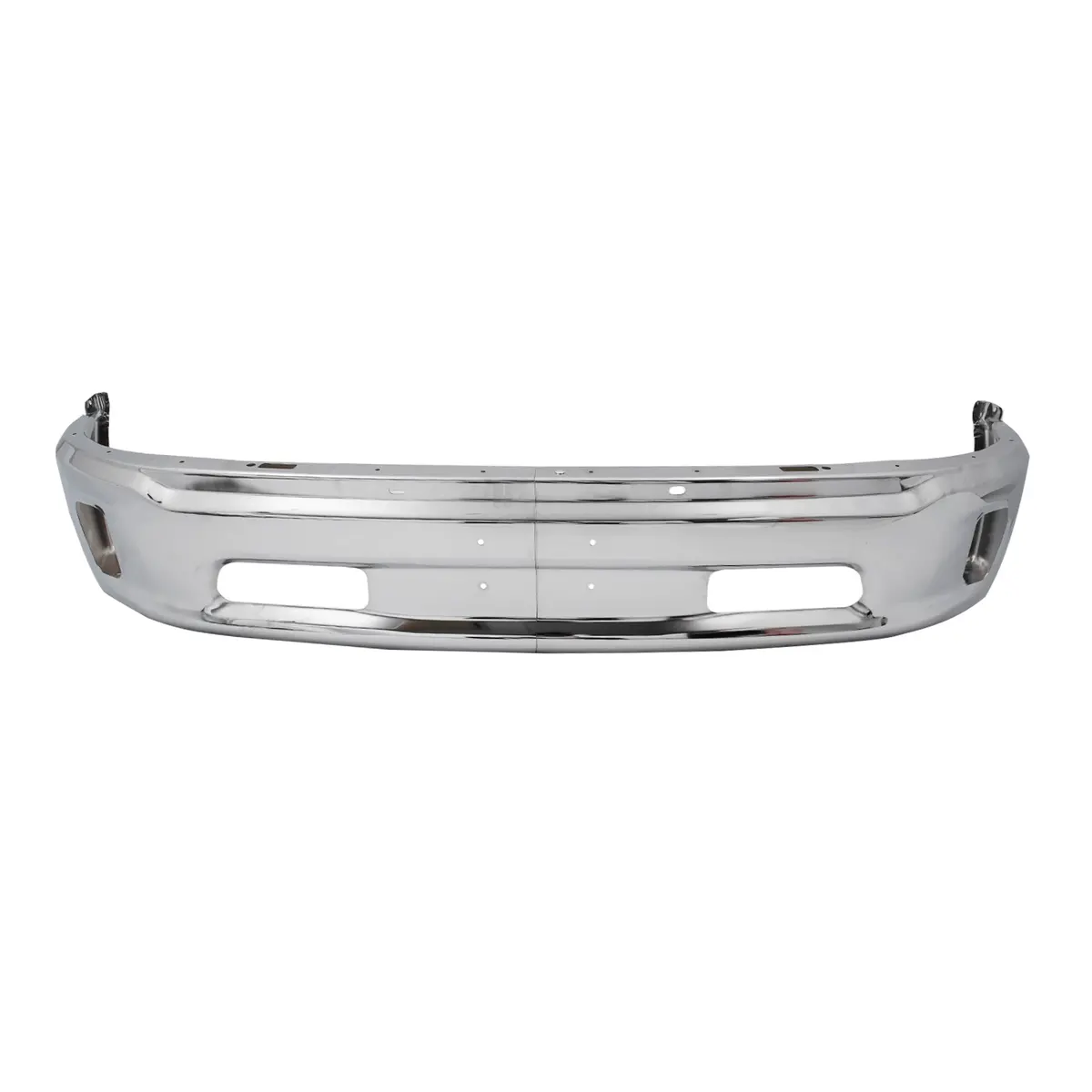 Front Bumper Fit For Ram 1500 13-18/Ram 1500 Classic 19-24 W/Fog Light Hole 1