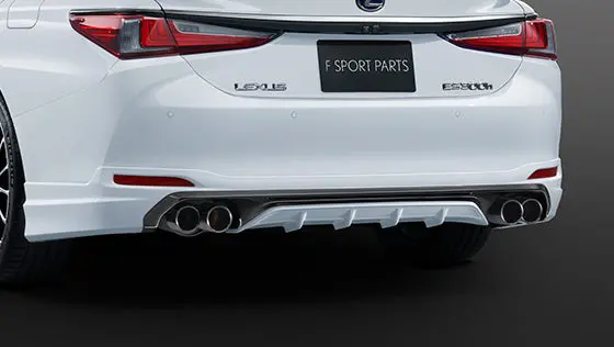 Trd Japan 2022-2025 Lexus Es Factory Painted Rear Diffuser And Dual Exhaust System 1