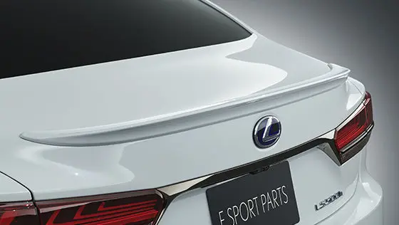 Trd Japan 2018-2025 Lexus Ls 500/500H F-Sport Factory Painted Rear Spoiler 1