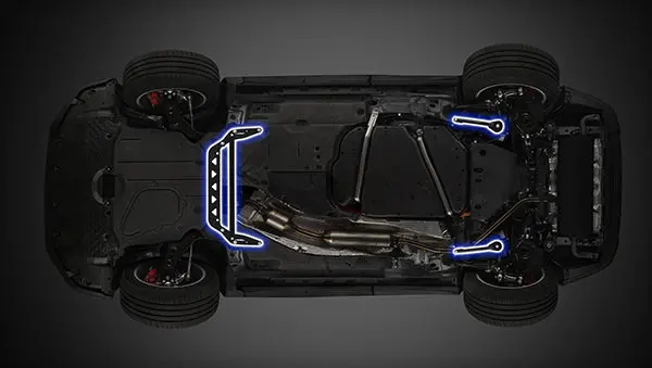 Trd Japan 2022-2025 Lexus Nx F-Sport Member Brace Kit 1